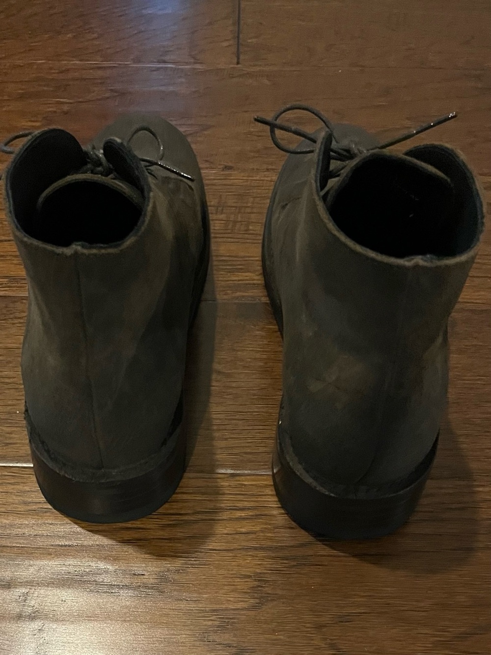 Thursday Boot Company Scout Chukka Men’s Dark Olive Green Suede Boots Size 8.5 - Picture 4 of 7